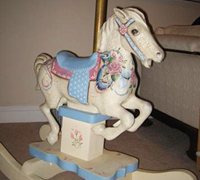 Mountain Woodcarvers Rocking Horse