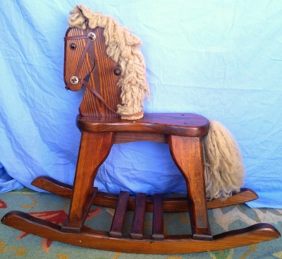 Flat Seat Rocking Horse other side