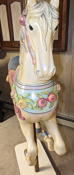 Looff Floral Horse, front