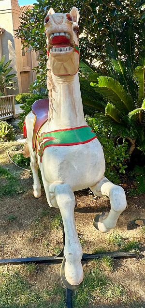Jumper Carousel Horse front