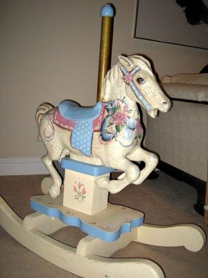 Rocking horse by Mountain Woodcarvers