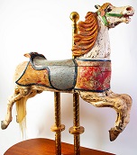 Antique C.W. Parker Jumper Horse