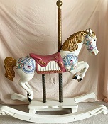 S&S Woodcarvers Rocking Horse