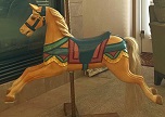 Karl M&uuml;ller Carousel Horse, circa 1900