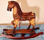 Platform rocking horse