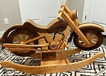 Handcrafted Rocking Motorcycle