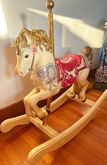 S&S Woodcarvers Rocking Pony