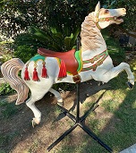 Contemporary Jumper Carousel Horse