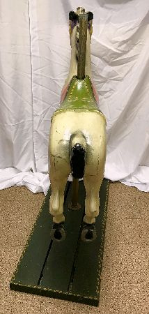 Allan Herschell Carousel Horse, rear