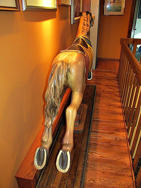 Williams Racing Derby Horse rear