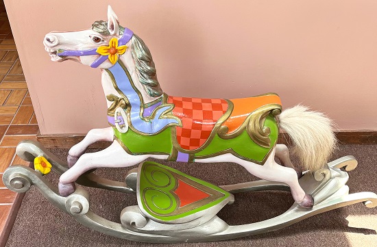 Fabricon Carousel Rocking Horse