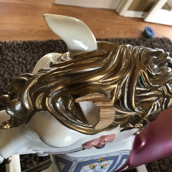 1984 woodcarver best sale rocking horse price