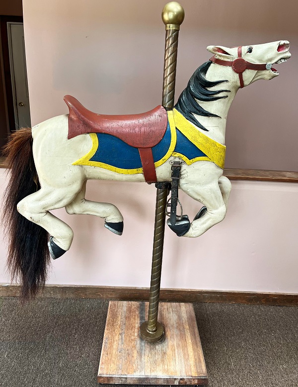 Oscar Buck Carousel Horse