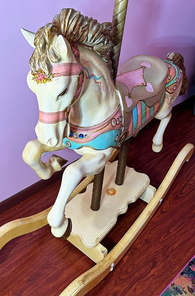 Carousel Rocking Horse front