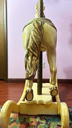 Carousel Rocking Horse rear