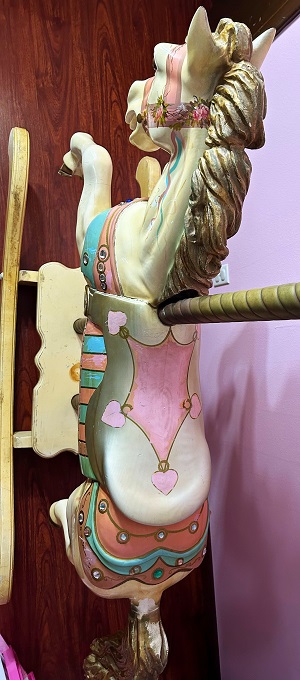 Carousel Rocking Horse top