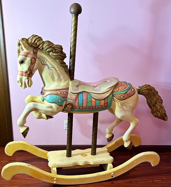 Art Carvers Carousel Rocking Horse