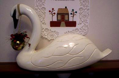 Christmas Ornament Swan