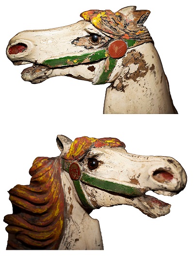 Parker Horse head, each side