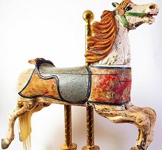 CW Parker Carousel Horse - unrestored