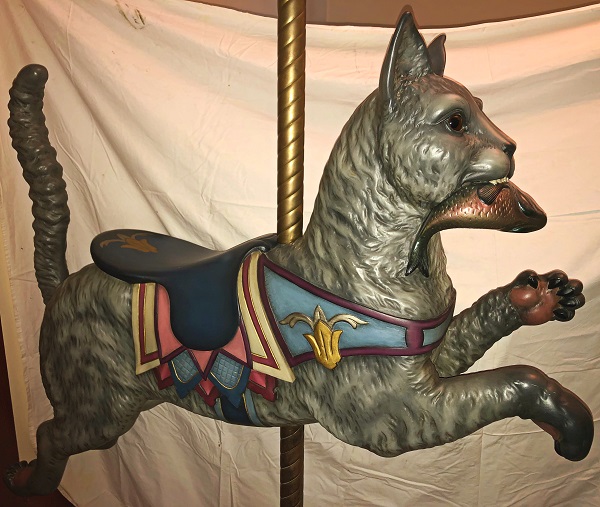 Dentzel carousel cat
