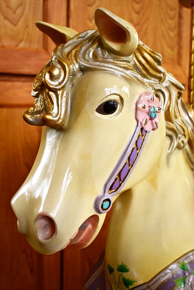 Diana's Carousel Pony, head