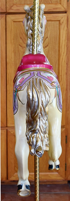 Diana's Carousel Pony, rear