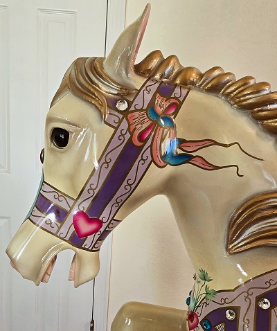 Diana's Carousel Rocker face