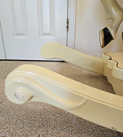 Diana's Large Carousel Rocking Horse saddle