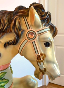 Carousel Rocking Horse face