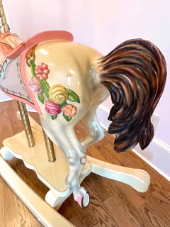 Carousel horse tail
