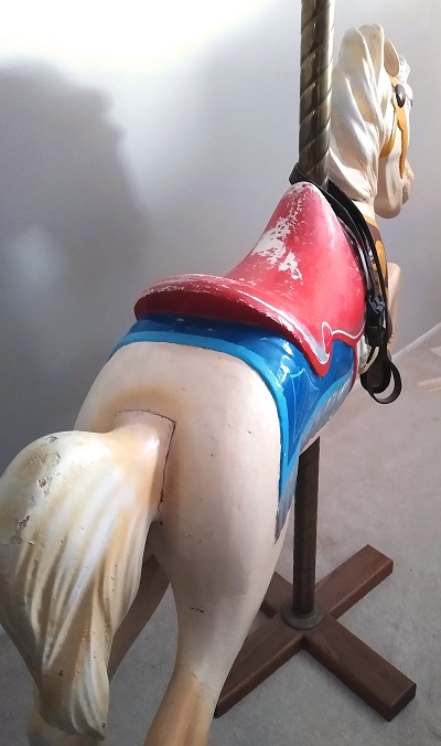 Herschell-Spillman horse rear