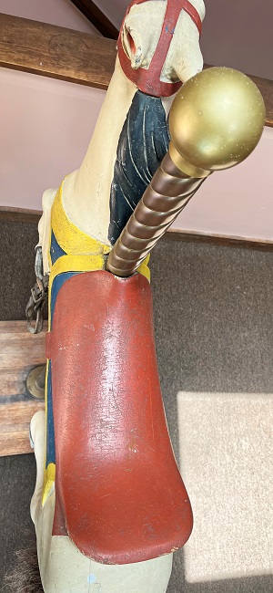 Buck Carousel Horse top view