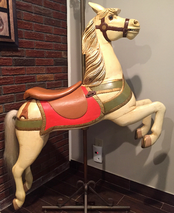 Carousel horse made by Charles Dare
