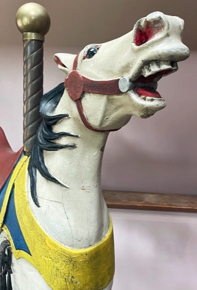 Buck Carousel Horse face