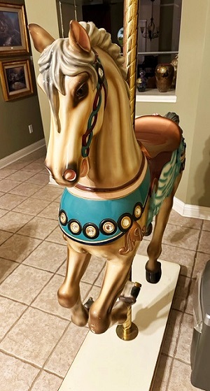 Looff Reproduction Horse, front