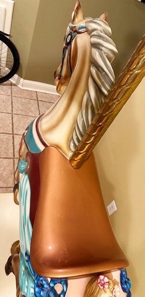 Looff Reproduction Horse, top