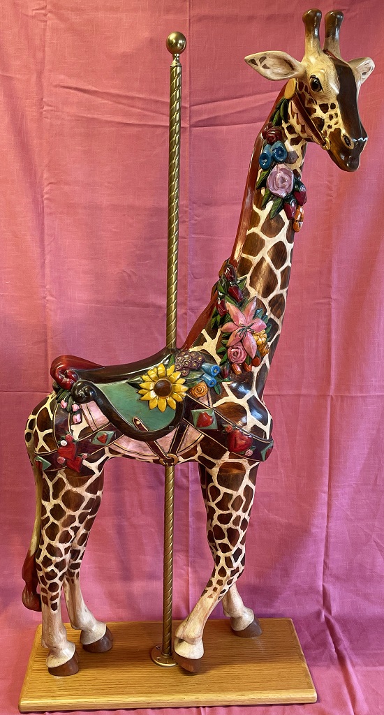 O'Day Wooden Giraffe