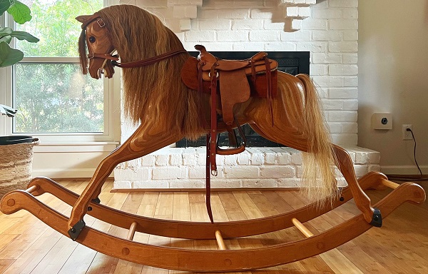 Relko Rocking Horse reverse side