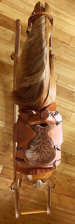 Relko Rocking Horse saddle top