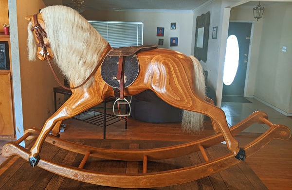 Relko Rocking Horse reverse side