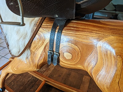 Relko Rocking Horse under the saddle