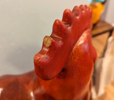 Rooster head chip