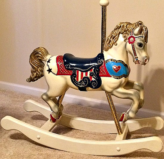 S S Woodcarvers Rocking Pony 1983 Carousel Rocking Horses