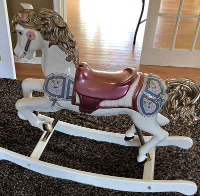 S&S Woodcarvers Rocking Horse 1984