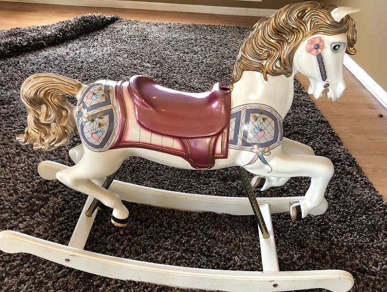 S&S Woodcarvers Rocking Horse