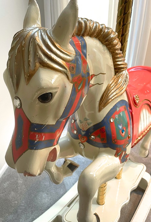 Carousel Rocking Horse head by S&S Woodcarvers