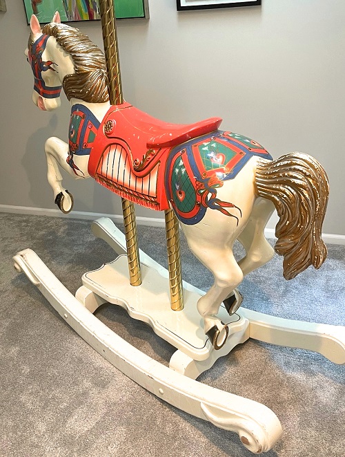 Carousel Rocker rear view