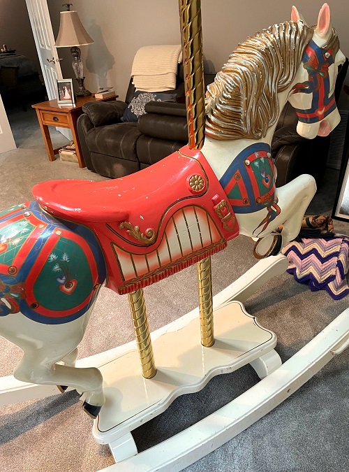 Carousel Rocking Horse right side