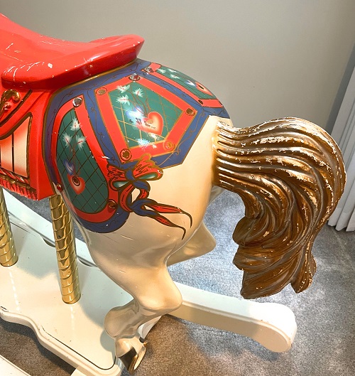 Carousel Rocking Horse tail by S&S Woodcarvers